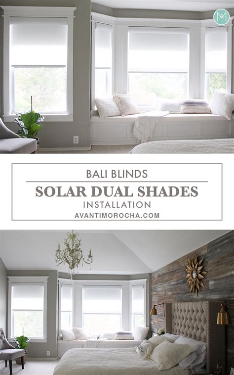 Then i went over to the bali shades and was sold instantly. Bali Blinds Solar Dual Shades Installation | Persianas ...