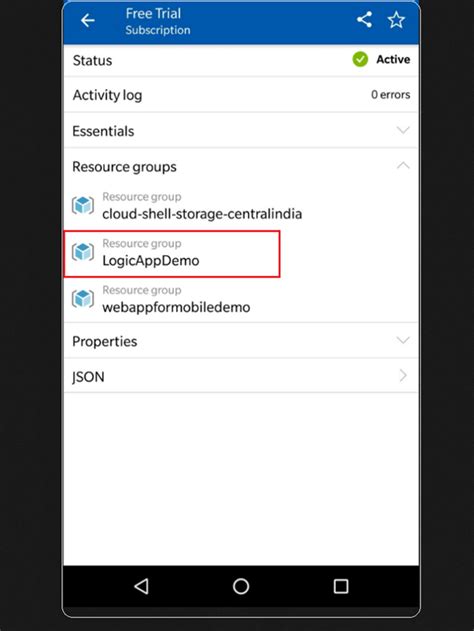 Exploring And Managing Azure Resources Using Microsoft Azure Mobile App