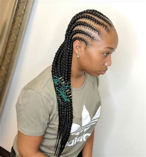 On the reverse side of things, the straight hair updo is also easy to achieve. 11 Cornrow Styles That Will Make You Want To Call Your ...