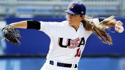 Only Female College Baseball Player Gets First Win As Pitcher Al