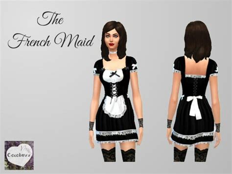 Top 10 Best Sims 4 Maid Outfits Cc