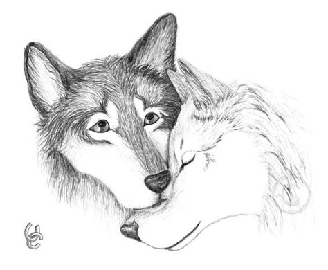 Wolves In Love By Tigerherz On Deviantart
