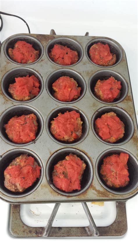 We can eat a bunch of them without feeling too full, and, since they aren't a main course. Mini Meatloafs | Meatloaf, Heavy appetizers, Food