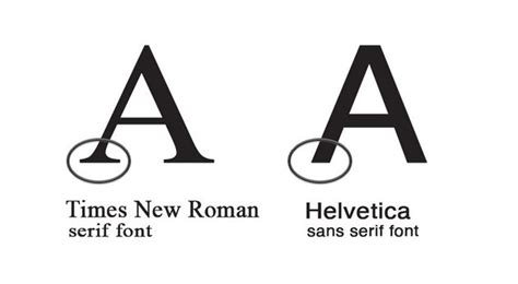 The Different Types Of Serif Fonts With Serif Font Examples Idevie