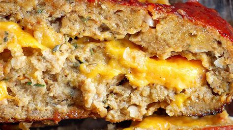 Cheesy Meatloaf Recipe Cheeseburger Meatloaf YouTube