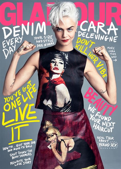 Cara Delevingne Poses For Glamour Opens Up About Her Sexuality Fashion Gone Rogue