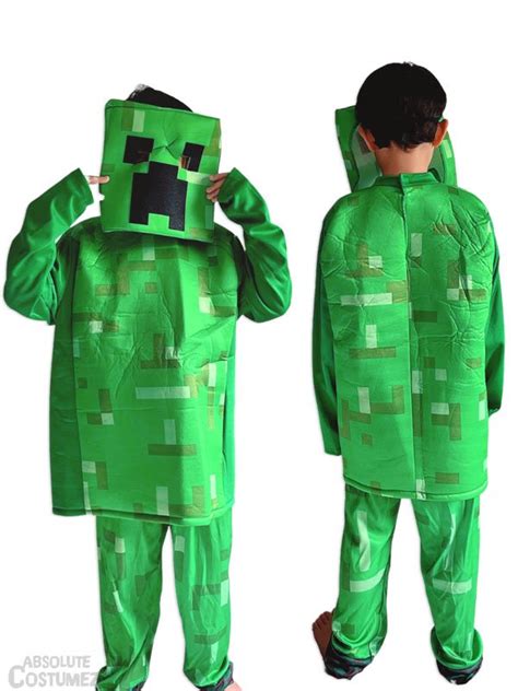 Creeper Minecraft Costume Shop Singapore For School Kids