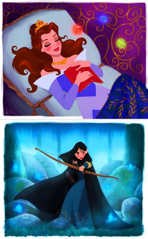 See How This Artist Imagines Disney Princesses As Other Disney