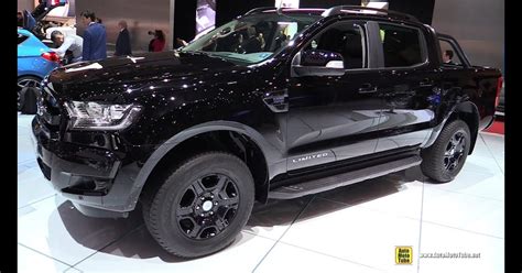Ford Ranger Limited 2020 Black Edition Cars Trend Today
