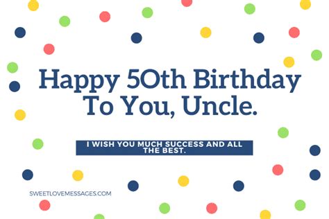 50th Birthday Messages Wishes And Quotes 2024 Sweet Love Messages