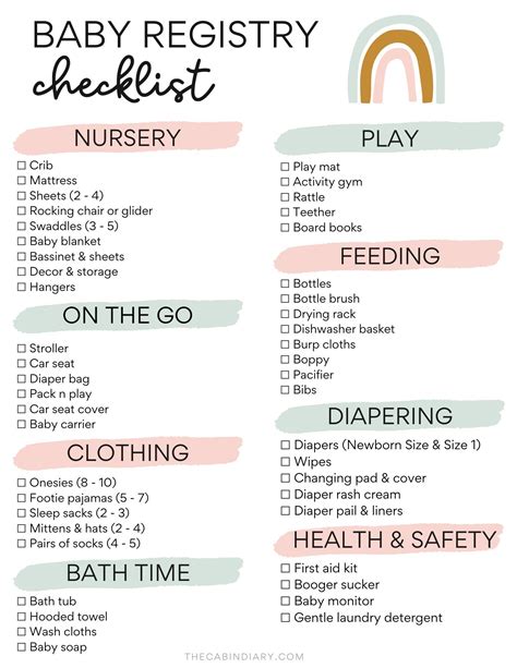 Baby Registry Checklist And Places Parents Love Momlovesbest Riset