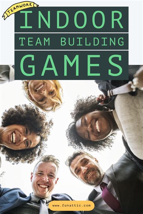Foster Teamwork And Trust With Indoor Team Building Games