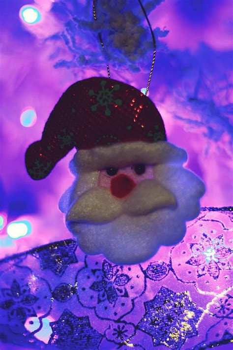 Santa Claus Purple Santaclaus Christmas Chistmas Purple 2018 Hd