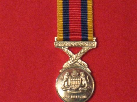 Pingat jasa malaysia / malaysian service medal. MINIATURE PINGAT JASA MALAYSIA MEDAL PJM MEDAL - Hill ...