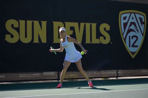 asu men s and women s tennis teams each lose pac 12 matches the state press