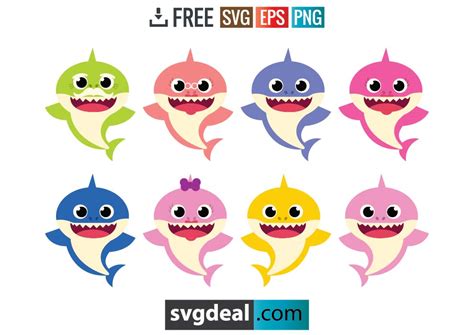 √ 11 Free Baby Shark Svg Files For Your Cutting Machine Free Svg Files