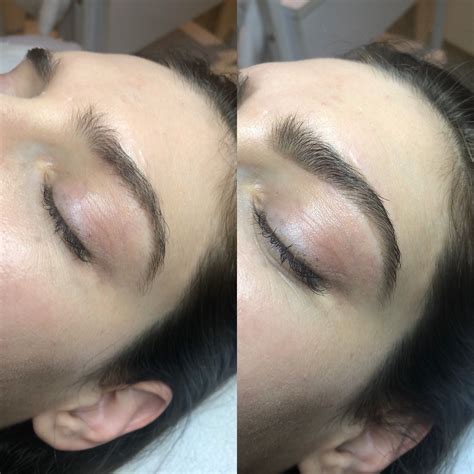 Before And After Brow Waxing Brow Wax Best Eyebrow Products Brows