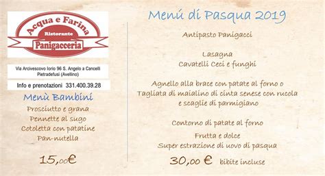 Purtroppo ultimamente il lievito di birra è diventato peggio del mio tesoro nel signore degli. Acqua E Farina Panigacceria - Posts - Pietradefusi - Menu ...