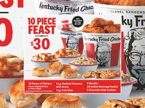 KFC Offers New Piece Feast Starting May Chew Boom