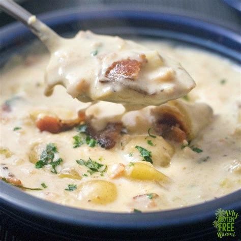 Gluten Free Clam Chowder With Bacon Recipe Gluten Free Clam Chowder