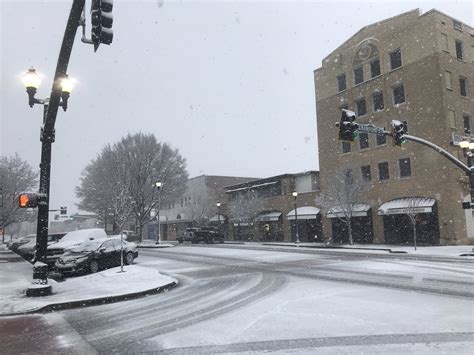 February 8, 2020 Snow in North Georgia