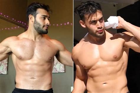 britney spears bf sam asghari says he is genetically blessed denies using steroids