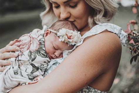 Mother And Newborn Baby Photography