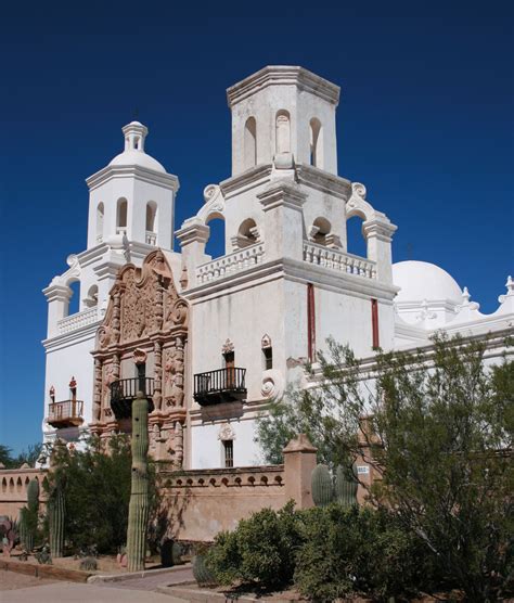 San Xavier Mission Tucson Az Tucson Arizona Wonderful Places
