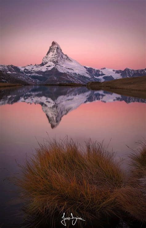 Matterhorn Sunrise Matterhorn Colorful Landscape Beautiful Nature