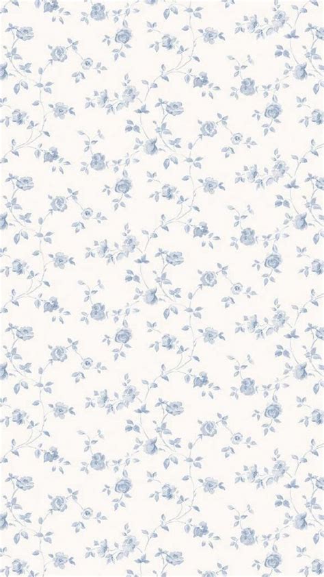 Coquette Wallpaper In Blue Flower Wallpaper Blue Floral Wallpaper Floral Wallpaper Iphone