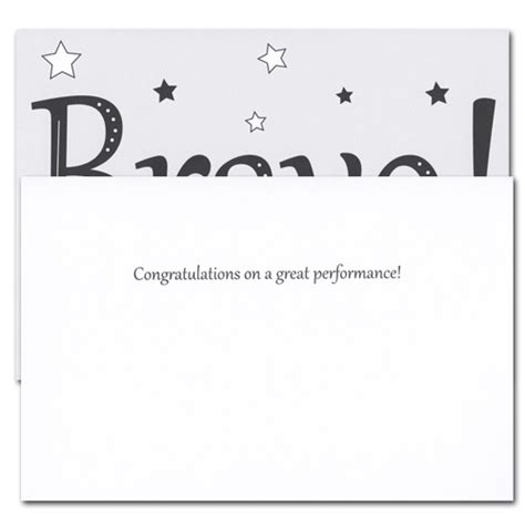 Congratulations Cards Bravo Box Of 10 Cards And Envelopes By
