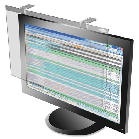 > computer screen protectors & privacy filters. Kantek Privacy Screen Filter Silver - 22"LCD Monitor