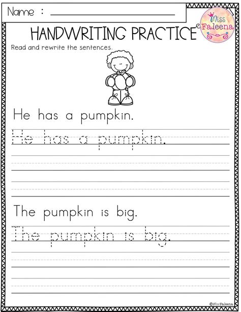 Free Name Handwriting Worksheets For Kindergarten Printable