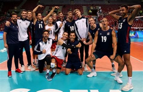 Usa Mens Volleyball Beat Iran With A Crew Of Backups