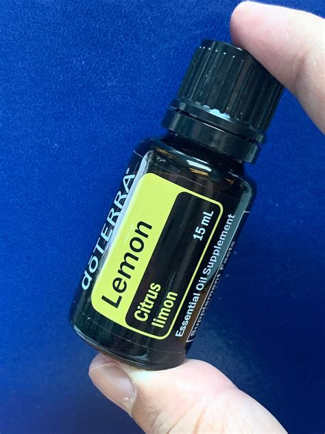 Doterra Essential Oil Lemon 15ml Etsy