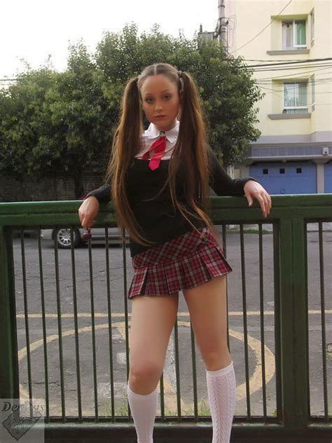 Alexandra Schoolgirl By Hector Romero Hector Romero Flickr