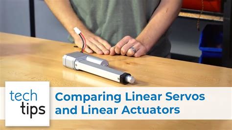 Comparing Linear Servos And Linear Actuators With Kyle And Jason Youtube
