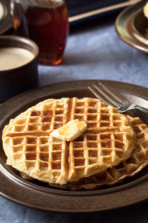 Add milk and melted butter to dry ingredient mixture and blend. Easy Weekend Waffles Recipe - NYT Cooking
