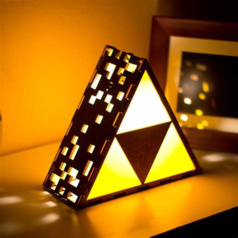 The Legend Of Zelda Triforce Night Light Glow In The Dark Store