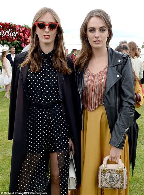 Lady Violet And Lady Alice Manners Watch Polo At Windsor Great Park Hot World Report