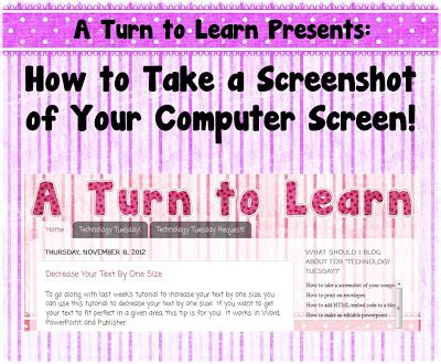 Unfortunately based on when the last response was made, i have closed this thread to help keep comments current and up to date. Classroom Freebies: How to Take a Picture of Your Computer ...