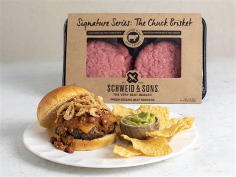 Schweid And Sons Chili Cheeseburger Schweid And Sons