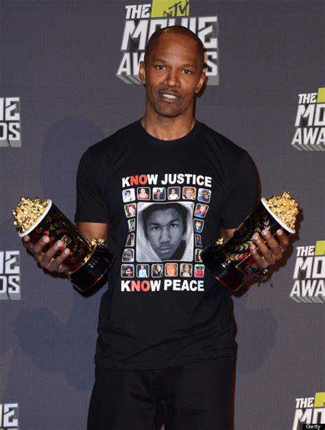 Jamie Foxx Wears Trayvon Martin T Shirt Again At 2013 Bet Awards