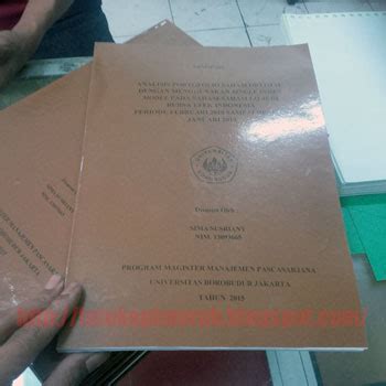 Jilid Soft Cover Berapa Lama – Sketsa
