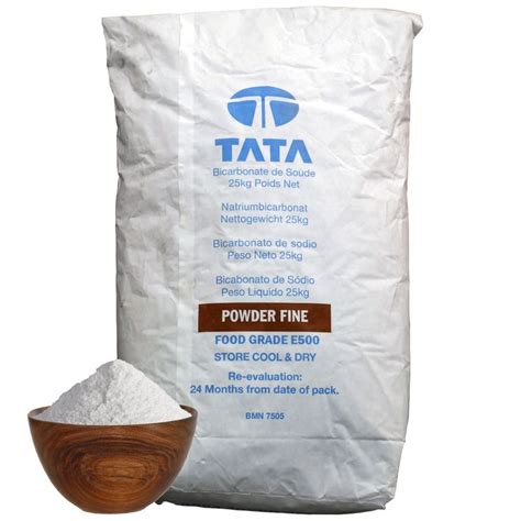 Sodium Bicarbonate Of Soda 25kg Bag 100 Bp Food Grade Bath Baking