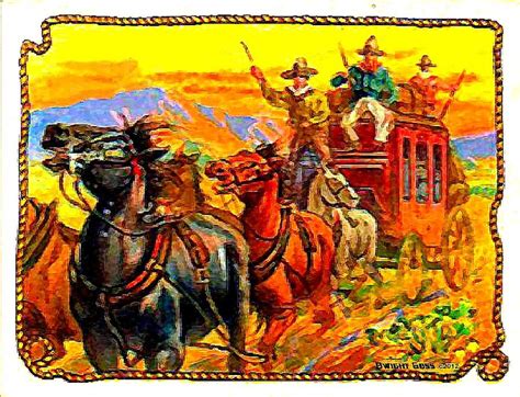 The Overland Trail 1900 Mixed Media By Dwight Goss Fine Art America