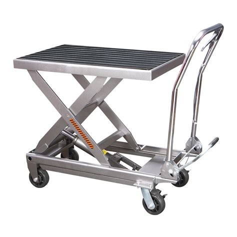 5% coupon applied at checkout save 5% with coupon. 1000 lbs. Capacity Hydraulic Table Cart