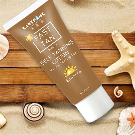 Body Bronze Self Hand Sun Tan Tanning Enhance Lotion Day Tanning Cream