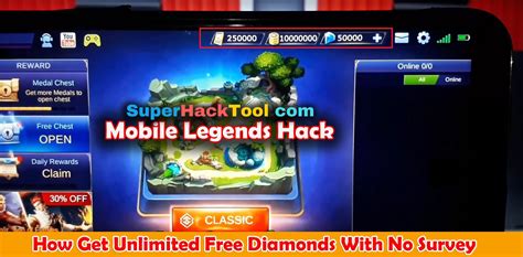 Bagaimana cara hack diamond mobile legend? APK Download Mobile Legends Hack - Get 9999999 Diamonds Free No Survey Extra TAGs ...