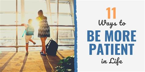 11 Ways To Be More Patient In Life